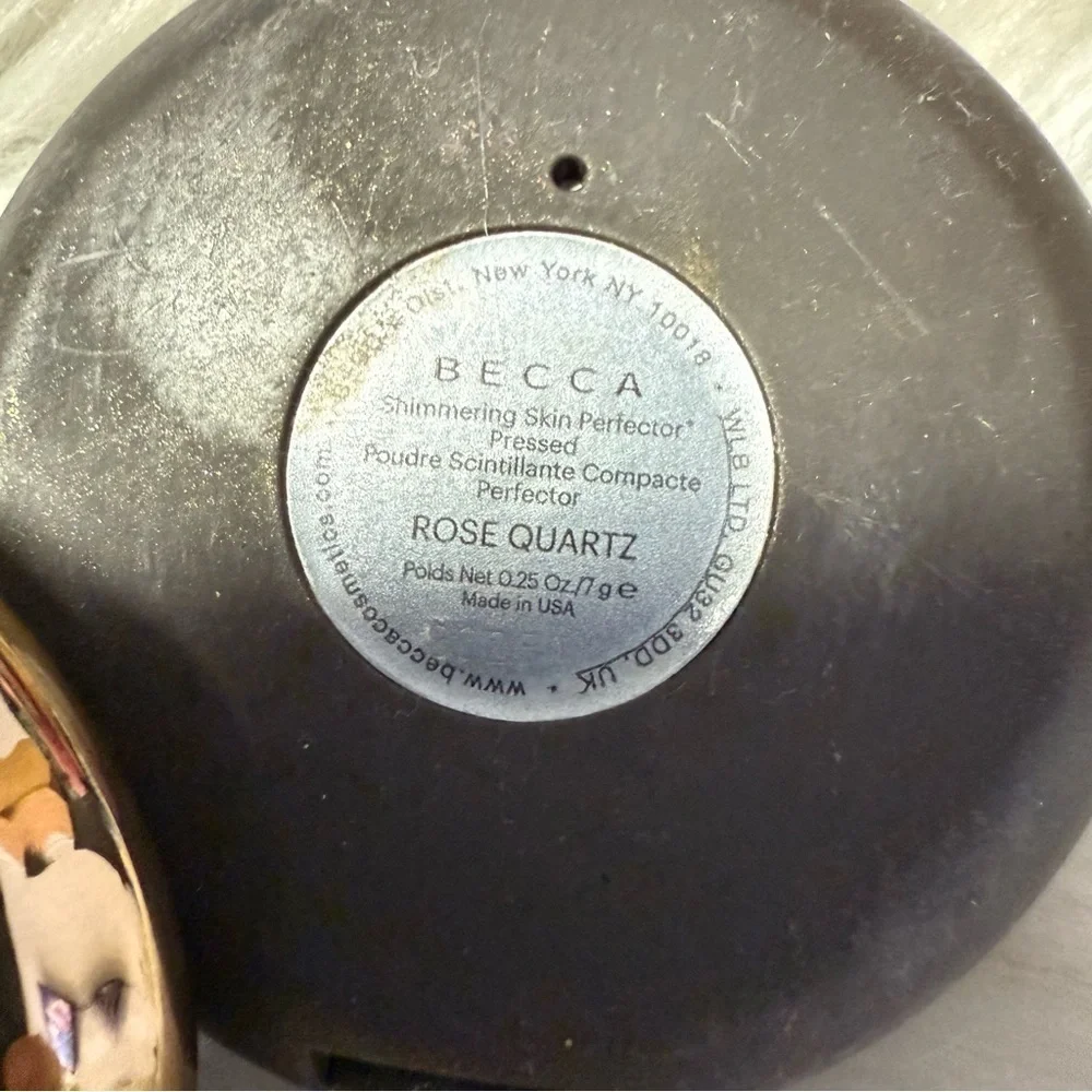 BECCA Highlighter Duo Rose Quartz + Champagne Dream Flashes Bellini Gently Used